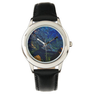 Waimea Canyon Kauai Abstracte impressionist Horloge