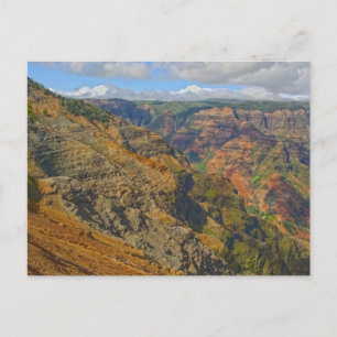 Waimea Canyon, Kauai, Hawaï Briefkaart