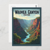 Waimea Canyon State Park, Briefkaart (Voorkant / Achterkant)