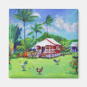 Waimea Plantation Cottage nummer 49 Red House Magneet