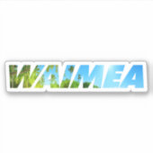 Waimea Sticker (Voorkant)