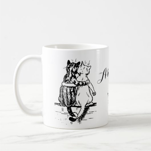 Wain Cat Home Art Koffiemok (Links)