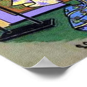  Wain Japans Poster Musical Cat (Hoek)