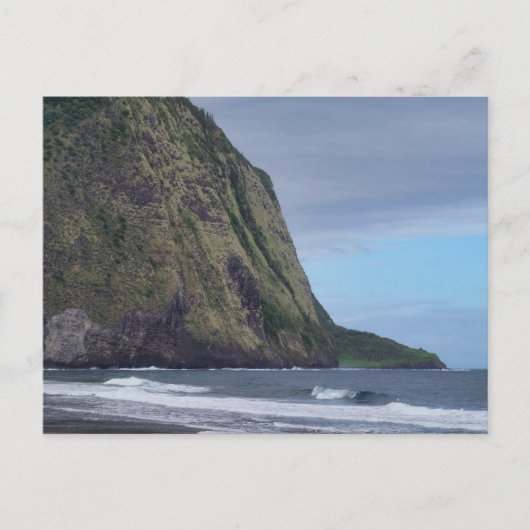 Waipio Valley Cliffs Briefkaart (Voorkant)