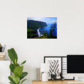 Waipio Valley Lookout, Hawaii, Print (Thuiskantoor)