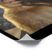 Wait I'm Goated Funny Thinking Monkey Meme Gen Z H Poster (Hoek)