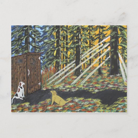 Waiting Briefkaart (Voorkant)