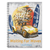waiting for waves notitieboek (Voorkant)
