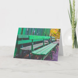 Waiting Green Park Benches Kaart