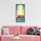 Waiting on the Lord Canvas Afdruk (Insitu (Woonkamer))