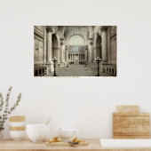 Waiting Room, Pennsylvania Station NY 1913  Poster (Keuken)