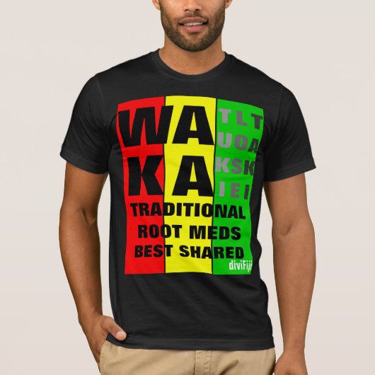 Waka Reggae T-shirt (Voorkant)
