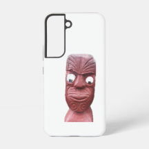 Waka Zijdelingse Blik Tiki Galaxy S22 Hoesje