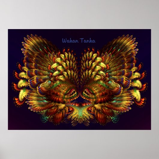 Wakan Tanka - Great Spirit Poster (Voorkant)