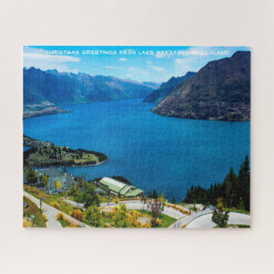 Wakatipi-meer Nieuw-Zeeland legpuzzel