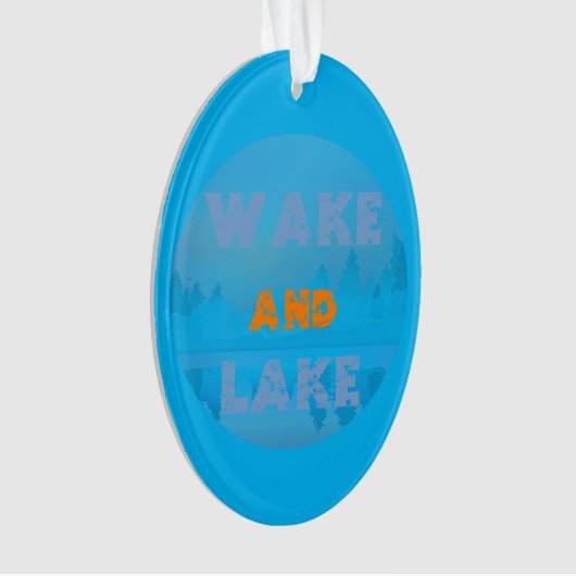 WAKE AND LAKE (devant)