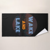 WAKE AND LAKE (Serviette de bain)