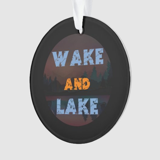 WAKE AND LAKE (devant)