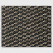 Wake Forest-universiteit | Demon Deacons Script Cadeaupapier (Vlak)