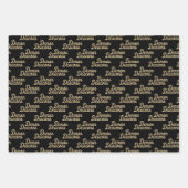 Wake Forest-universiteit | Demon Deacons Script Inpakpapier Vel (Voorkant)