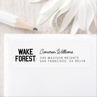 Wake Forest-universiteit | Wake Forest Etiket