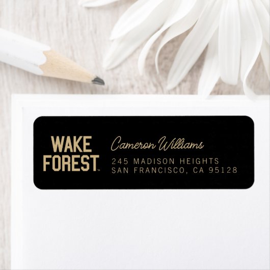 Wake Forest-universiteit | Wake Forest Etiket (Insitu)