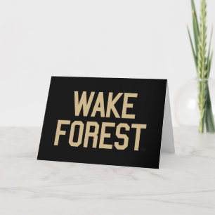 Wake Forest-universiteit   Wake Forest Kaart