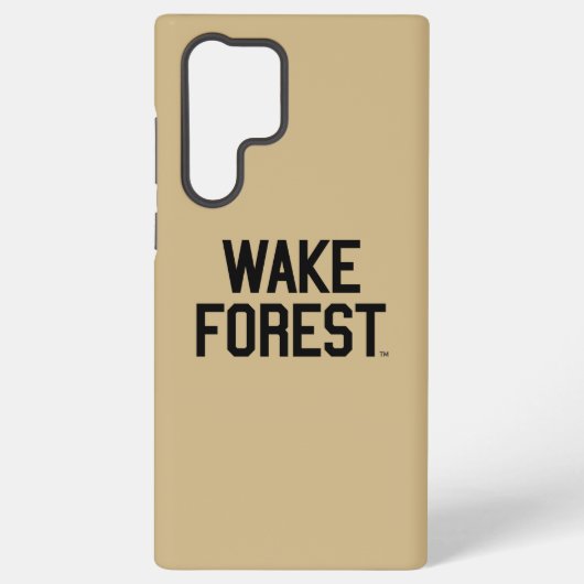 Wake Forest-universiteit | Wake Forest Samsung Galaxy Hoesje (Achterkant)