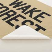 Wake Forest-universiteit | Wake Forest Sherpa Deken (3/4)