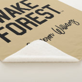 Wake Forest-universiteit | Wake Forest Sherpa Deken (3/4)