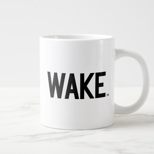 Wake Forest-universiteit | Wake Wordmark Extra Grote Beker (Rechts)