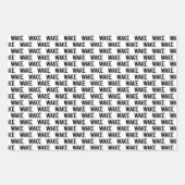 Wake Forest-universiteit | Wake Wordmark Inpakpapier Vel (Voorkant 2)