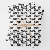 Wake Forest-universiteit | Wake Wordmark Inpakpapier Vel (In situ)