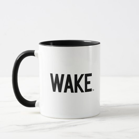 Wake Forest-universiteit | Wake Wordmark Mok (Links)