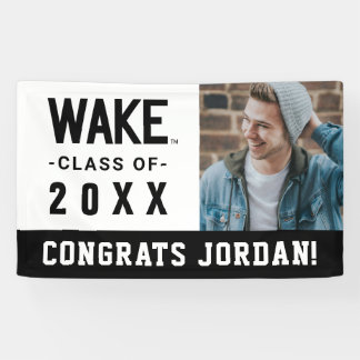 Wake Forest-universiteit | Wake Wordmark Spandoek