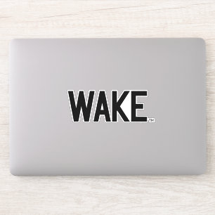 Wake Forest-universiteit   Wake Wordmark Sticker