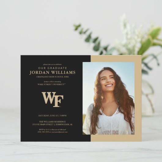 Wake Forest-universiteit | WF Aankondiging (Staand voorkant)