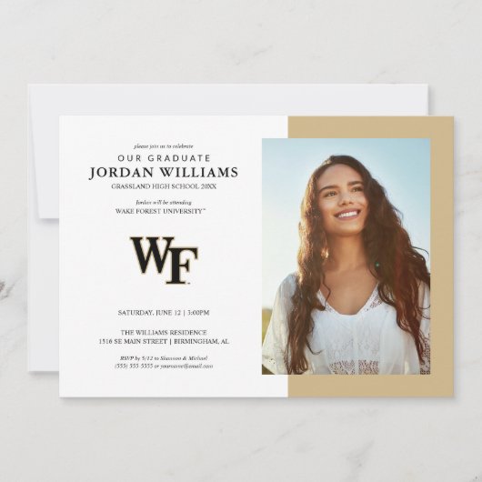 Wake Forest-universiteit | WF Aankondiging (Voorkant)