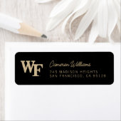 Wake Forest-universiteit | WF Etiket (Insitu)