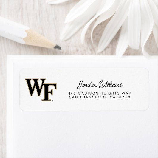 Wake Forest-universiteit | WF Etiket (Insitu)