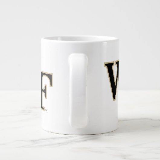 Wake Forest-universiteit | WF Extra Grote Beker (Achterkant)