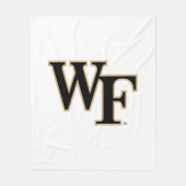 Wake Forest-universiteit | WF Fleece Deken (Voorkant)