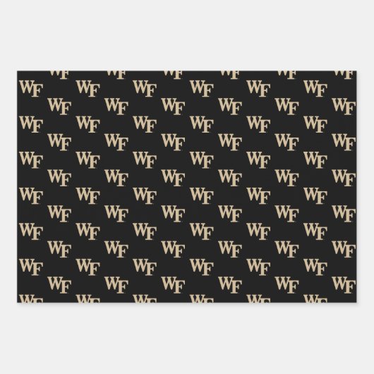 Wake Forest-universiteit | WF Inpakpapier Vel (Voorkant 2)