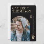 Wake Forest-universiteit | WF Kaart (Voorkant)