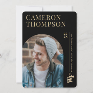 Wake Forest-universiteit WF Kaart