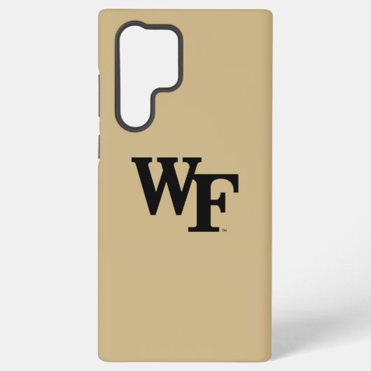 Wake Forest-universiteit | WF Samsung Galaxy Hoesje (Achterkant)