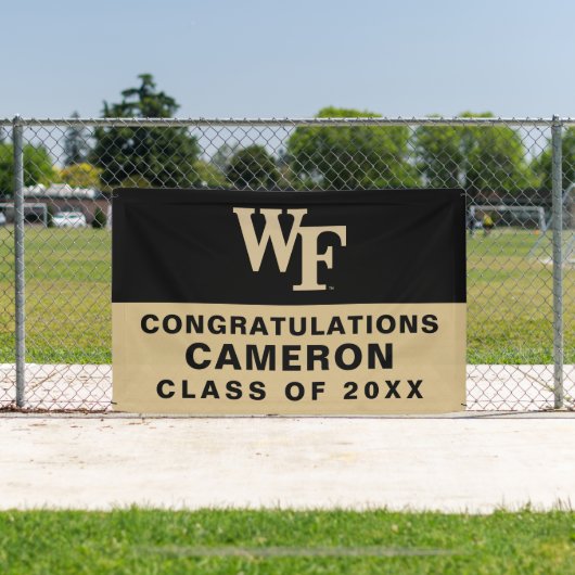 Wake Forest-universiteit | WF Spandoek (Insitu)