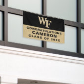 Wake Forest-universiteit | WF Spandoek (Buitenkant Gebouw)