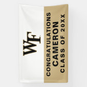 Wake Forest-universiteit | WF Spandoek (Verticaal)