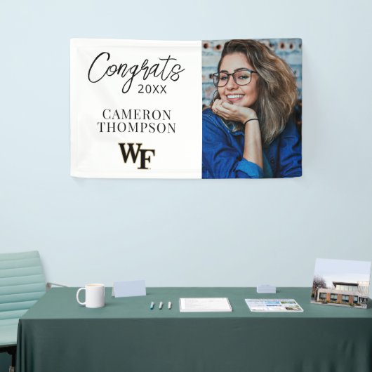 Wake Forest-universiteit | WF Spandoek (Beurs)